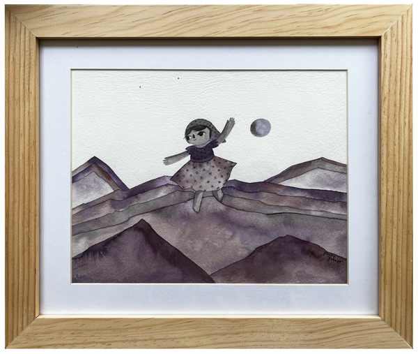 NIÑA EN LAS MONTAÑAS
