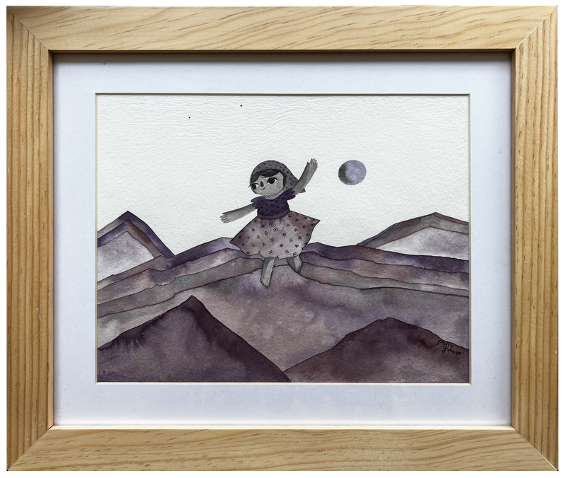 NIÑA EN LAS MONTAÑAS